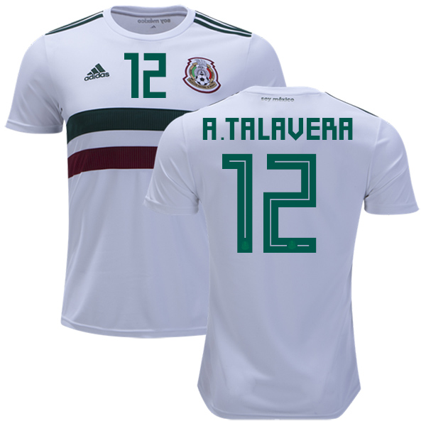 Mexico #12 A.Talavera Away Soccer Country Jersey - Click Image to Close